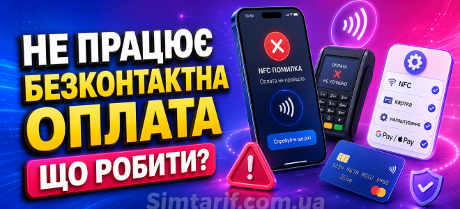 Не працює безконтактна оплата телефоном: що робити?