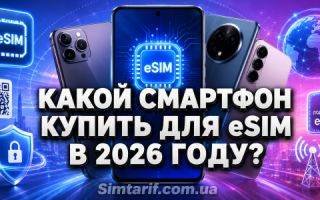 Какой смартфон купить для eSIM в 2026 году?