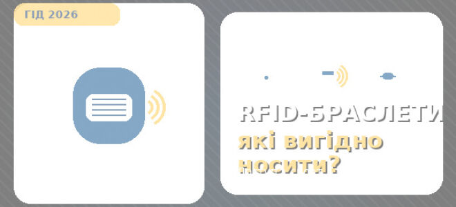 Які RFID-браслети вигідно носити: як вибрати для доступу, спорту та заходів