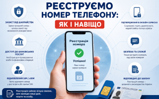 Реєструємо номер телефону: як і навіщо?