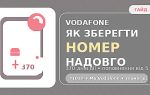 Як зберегти номер Vodafone, якщо довго не користуєтесь: 370 днів, поповнення від 5 грн і відновлення після блокування