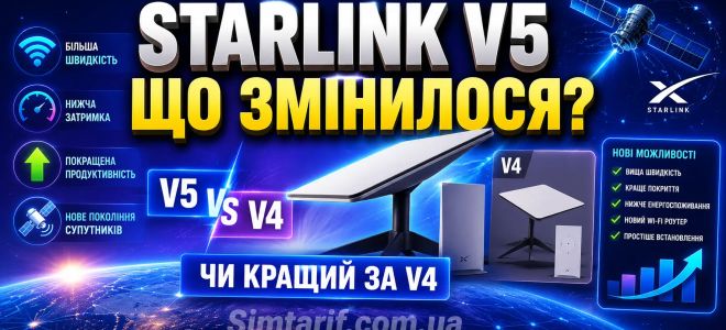 Starlink V5 (Gen 5): що змінилося і чи справді він кращий за V4