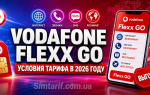 Vodafone Flexx GO: условия тарифа в 2026 году