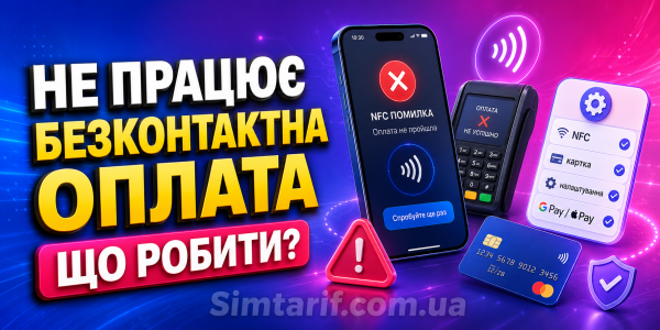 Не працює безконтактна оплата телефоном