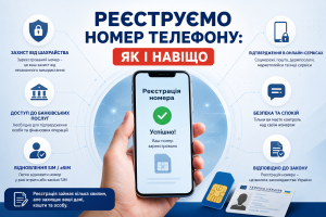 як зареєструвати номер телефону